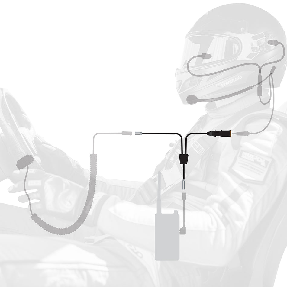 IMSA 4-Conductor 4C Circle Track Road Race Car Harness