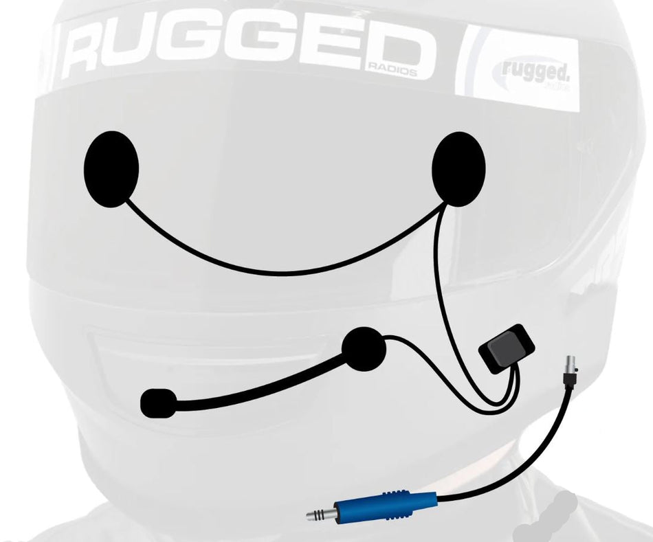 Helmet Kit with Speakers and Mic - Easy Install - STX or OFFROAD Capable - CLEARANCE