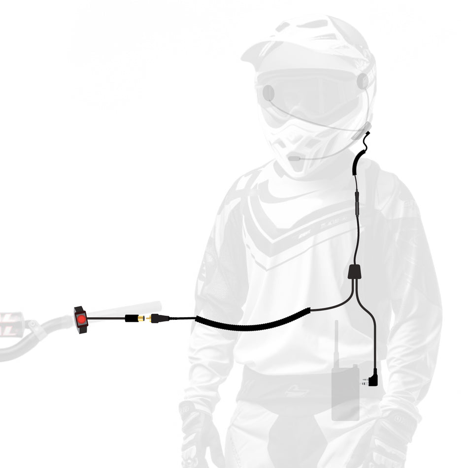 Kit de Moto Bluetooth CONNECT BT2 con Radio GMRS