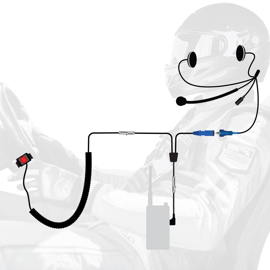 RUGGED Wired  Driver Only Communication Kit without Radio