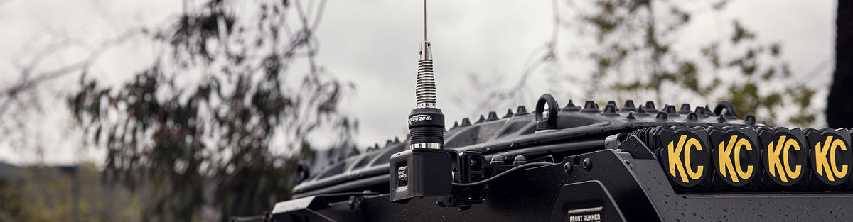 Connectors and adapters—gold-plated BNC and NMO kits, various UHF/PL‑259 plugs and bulkhead adapters, right-angle and SMA‑to‑UHF adapters, plus antenna‑to‑handheld radio cable adaptors