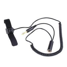 Load image into Gallery viewer, General Aviation Pilot Velcro Mount Push to Talk (PTT) Coil Cord