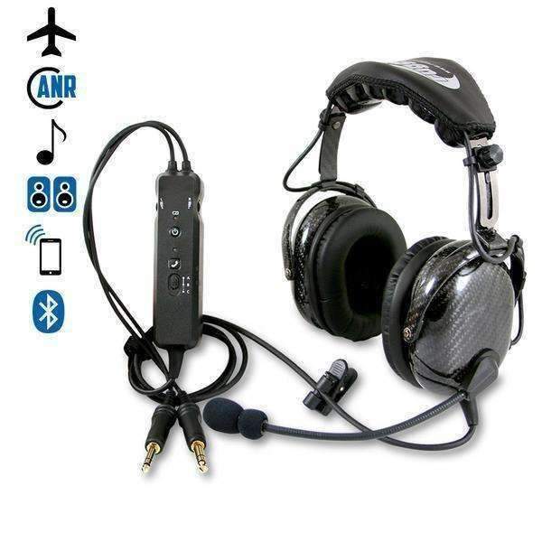Rugged Air RA980 Bluetooth Cell Phone ANR General Aviation Pilot Headset