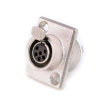 Load image into Gallery viewer, 6-Pin Panel Mount Mini XLR Connector TY6F