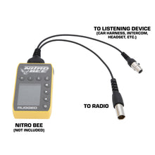 Load image into Gallery viewer, Adapter for Nitro Bee X to 5-pin Car Harness or Headset