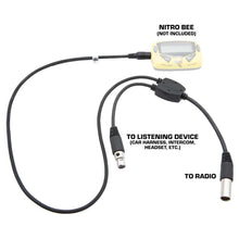 Load image into Gallery viewer, Adapter for Scanner to 5-pin Car Harness, Headset, or Intercom