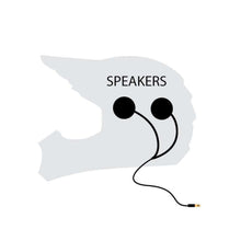 Load image into Gallery viewer, Alpha Audio Velcro Mount Helmet Speakers - Stereo