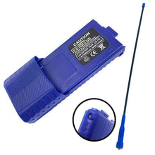 Load image into Gallery viewer, BUNDLE - Long Range Upgrade for Rugged V3 , RH5R Handheld Radios - Long Range Antenna and XL Battery - Demo - Clearance