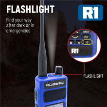 Load image into Gallery viewer, BUNDLE - R1 Handheld Radio with Long Range Antenna and High Capacity Battery