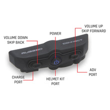 Load image into Gallery viewer, Connect BT2 Bluetooth Headset for Motorcycle Helmet