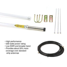 Load image into Gallery viewer, Digital Mobile Radio with Fiberglass Antenna Base Kit