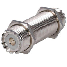 Load image into Gallery viewer, Female to Female UHF Bulkhead Connector