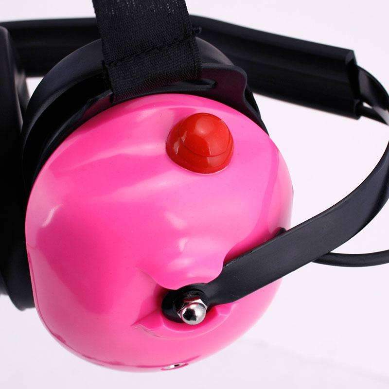 H42 Behind the Head (BTH) Headset for 2-Way Radios - Pink (Clearance)