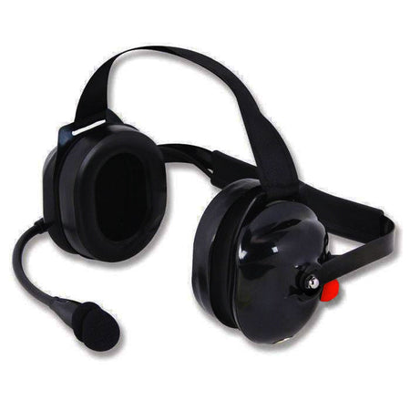HS30 Fire and Safety Behind the Head Headset - Black