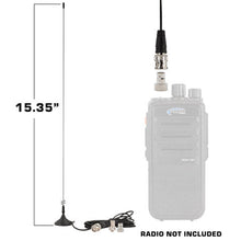 Load image into Gallery viewer, Magnetic Mount Dual Band Antenna for Rugged Handheld Radios R1, RDH-X, V3, RDH-16, RH-5R