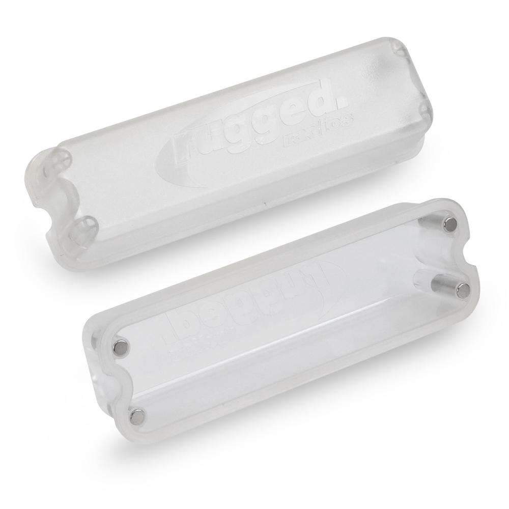 Magnetic Radio Cover for Rugged Radios M1, RM45, & RM60 Mobile Radios (Clear) (Demo/Clearance)