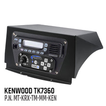 Load image into Gallery viewer, Kawasaki KRX Multi-Mount Kit - Top Mount - for Rugged UTV Intercoms and Radios