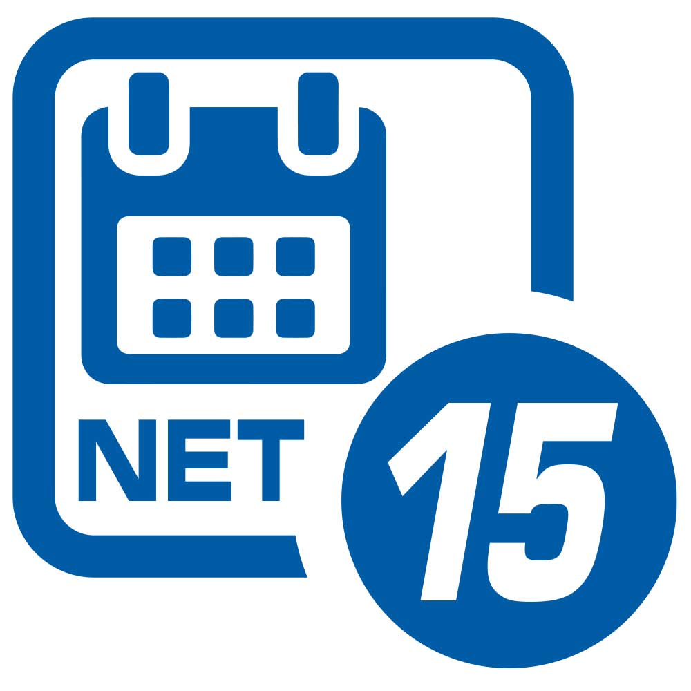 Net 15 Payment Terms
