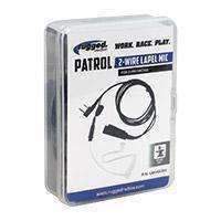 Load image into Gallery viewer, Patrol 2-Wire Lapel Mic with Acoustic Ear Tube for Rugged Handheld Radios