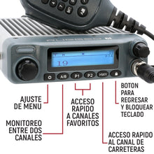 Load image into Gallery viewer, Radio GMRS Rugged G1 para AVENTURAS a prueba de Agua ESP - By Rugged Radios