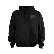 Load image into Gallery viewer, Rugged Radios &#39;Bolt&#39; Men&#39;s Pullover Hoodie - Black