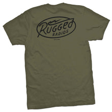 Load image into Gallery viewer, Rugged Radios &#39;Bolt&#39; Men&#39;s T-Shirt - Green