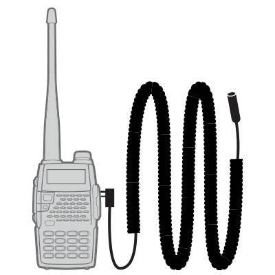 Select Handheld Radios Coil Cord